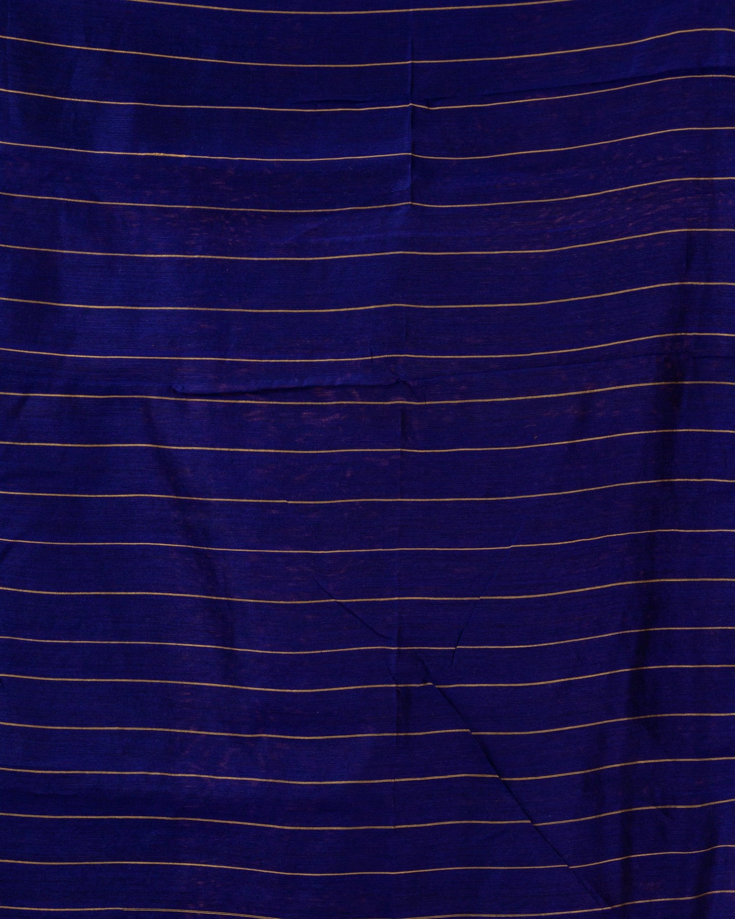 Women's Blue Cotton Blend Handloom Jamdani Saree