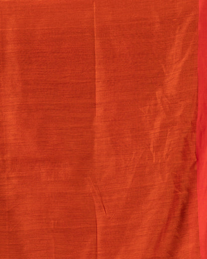 Women's Pink Cotton Blend Handloom Jamdani Saree