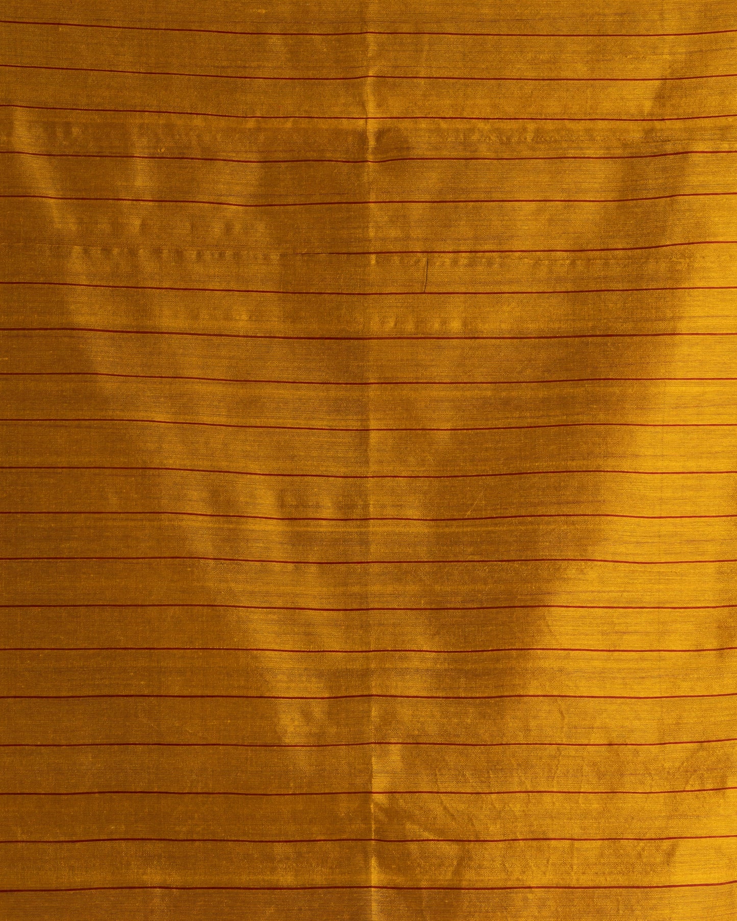 Women's Yellow Cotton Blend Handloom Jamdani Saree
