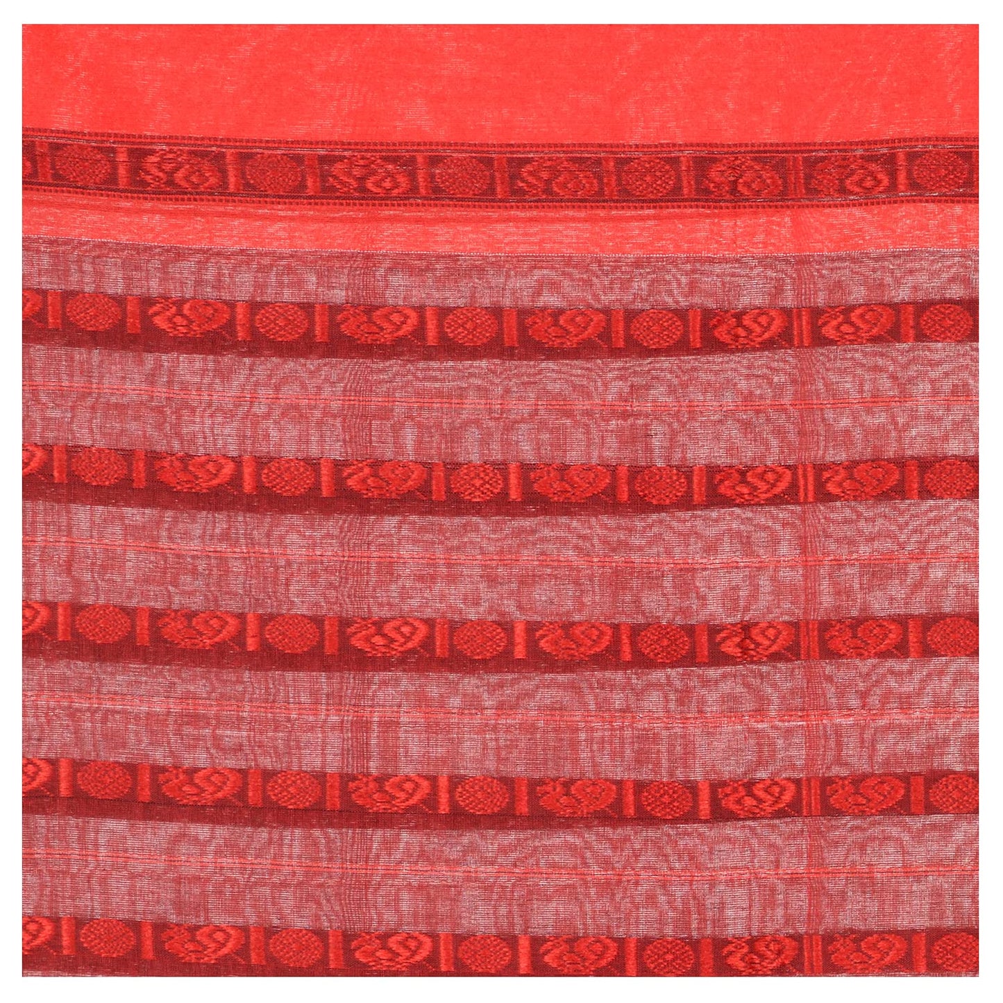 Women's Handwoven Green Dhaniakhali Cotton Saree