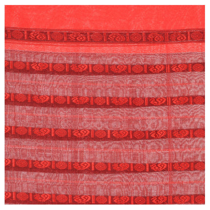 Women's Handwoven Green Dhaniakhali Cotton Saree