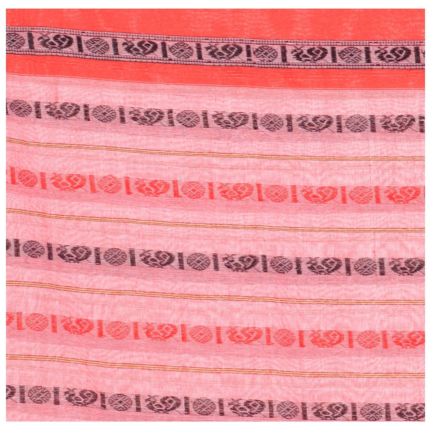 Women's Handwoven Grey Dhaniakhali Cotton Saree