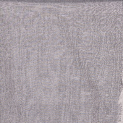 Women's Handspun Cotton Silver Grey Handloom Print Saree