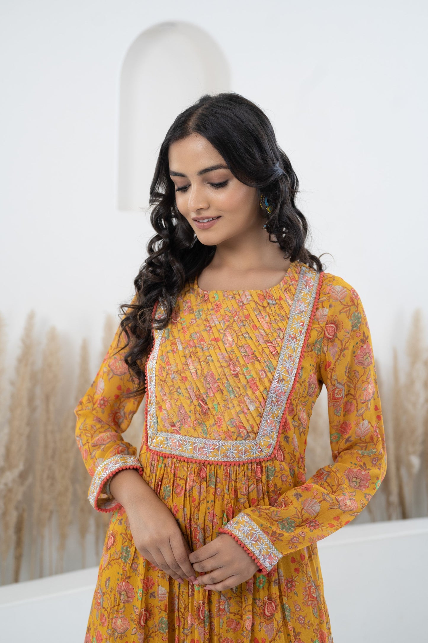 Womenâ€™s Mustard Yellow Traditional Dress by Myshka-