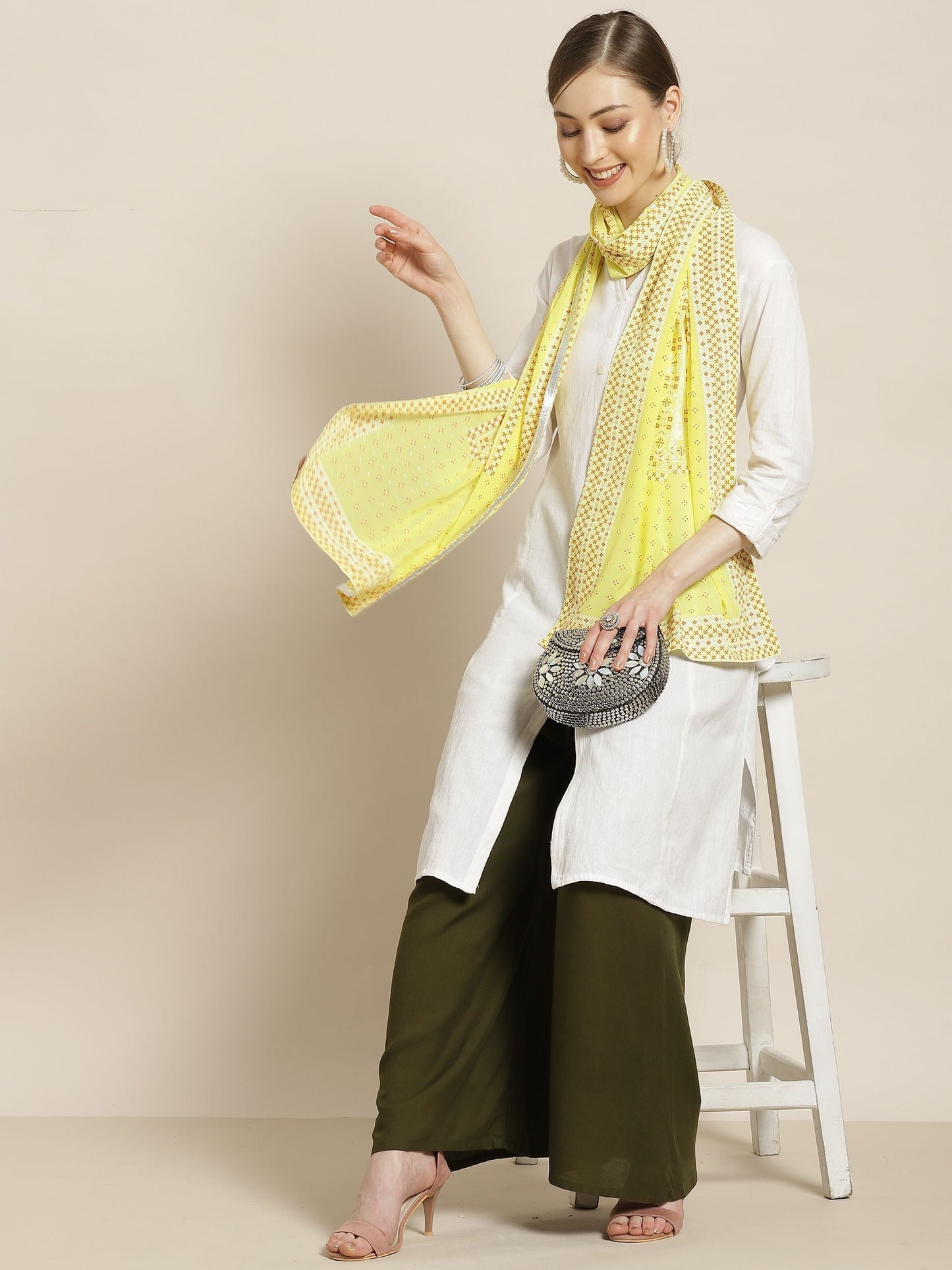 Women's Georgette Printed Dupatta