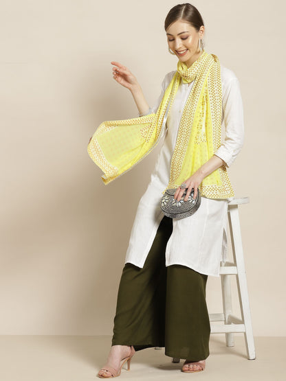Women's Georgette Printed Dupatta