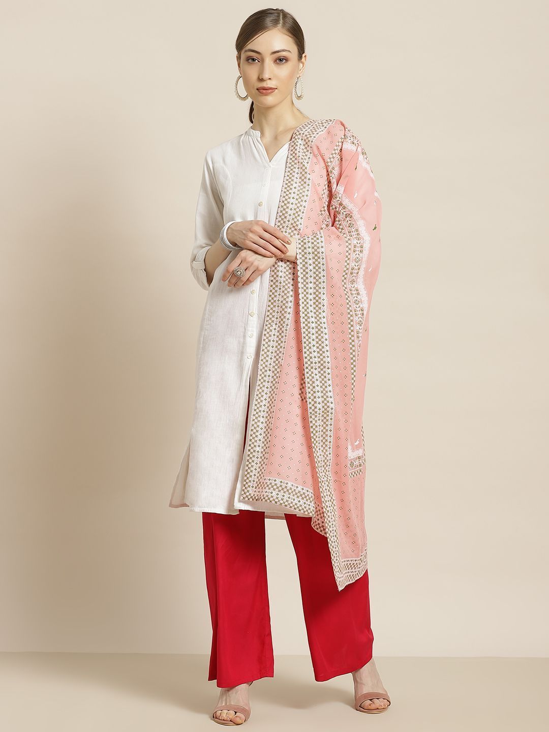 Women's Georgette Printed Dupatta