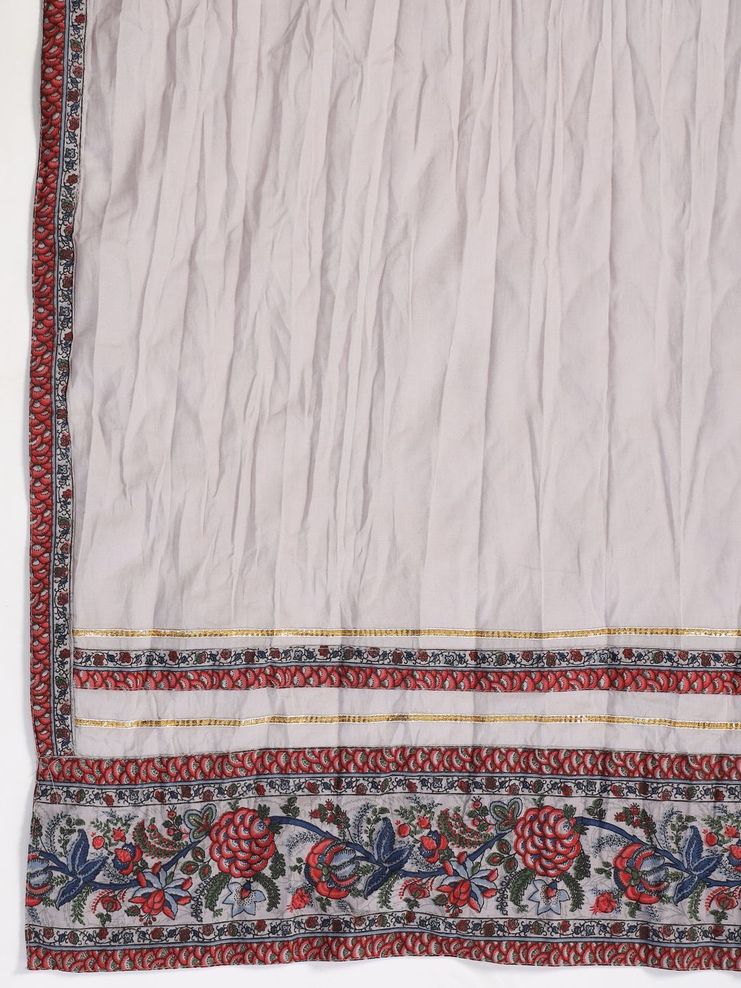 Women's Printed Flared Kurta Pant Dupatta Set