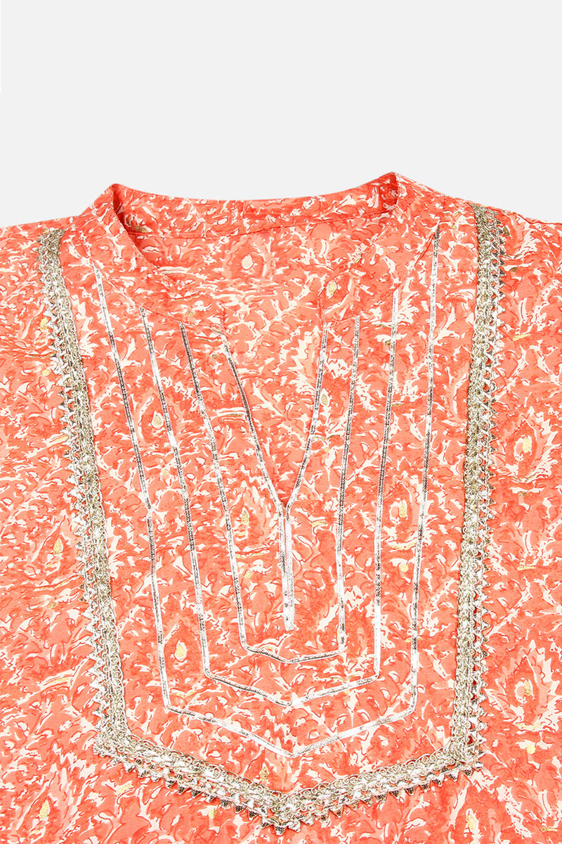 Women's Abstract Printed Kurta