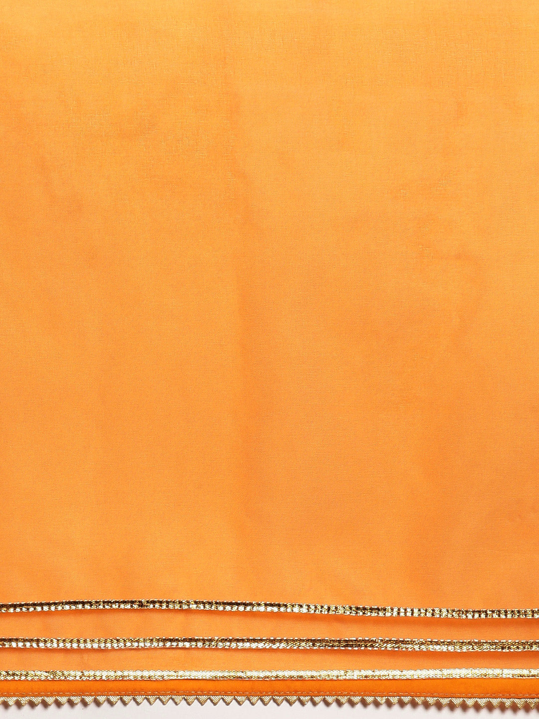Women's Yellow Ombre Organza Saree