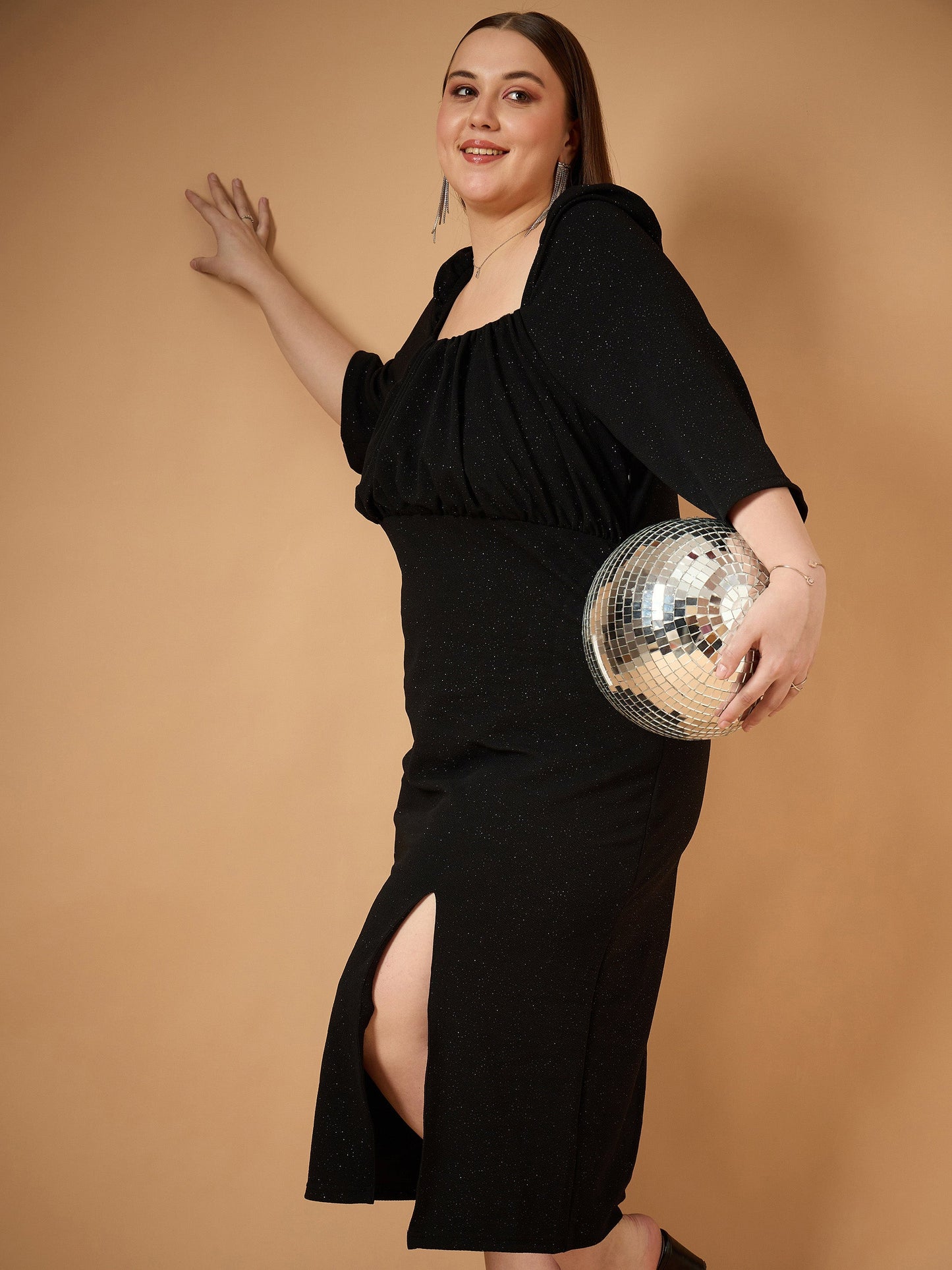Women's Black Strong Dress