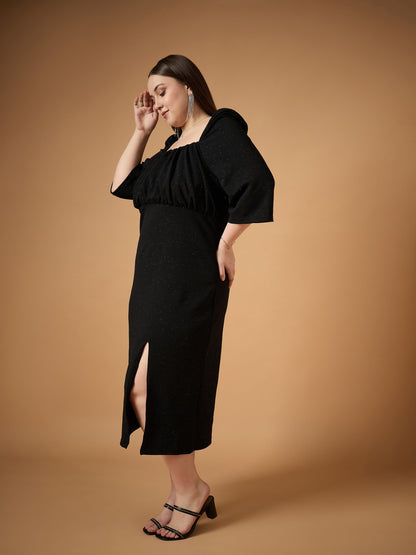 Women's Black Strong Dress