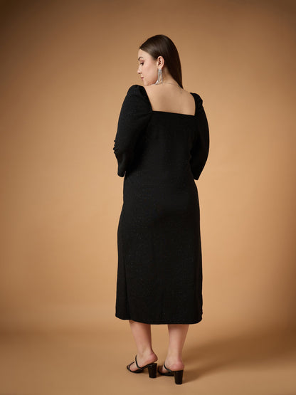 Women's Black Strong Dress