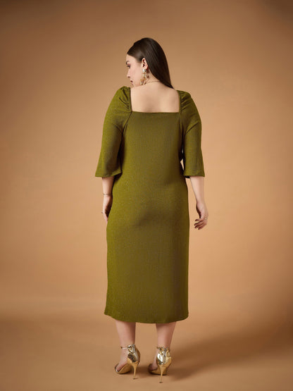 Women's Olive Strong Dress