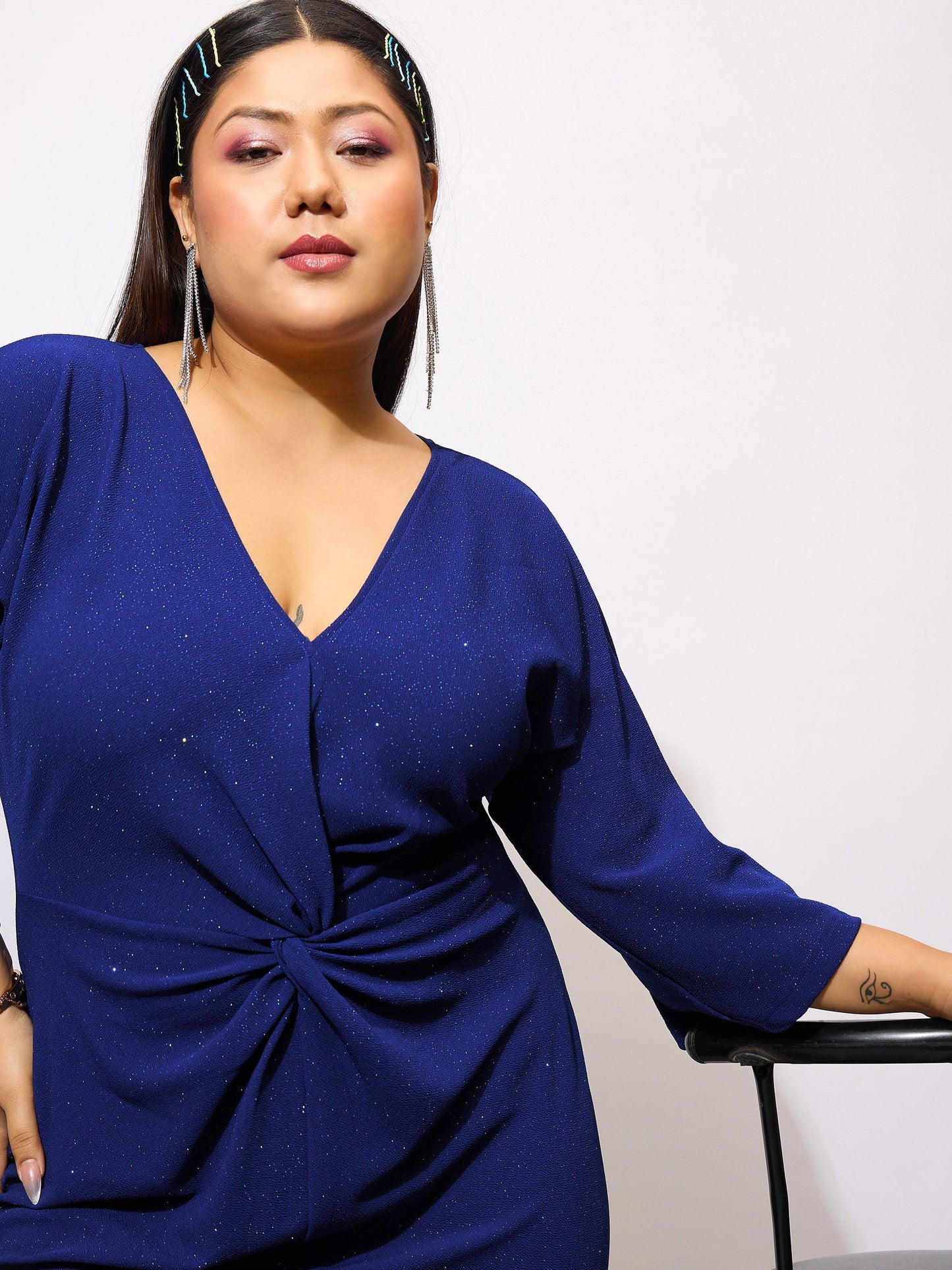 Women's Blue Strong Dress