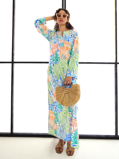 Women's Blue Strong Dress