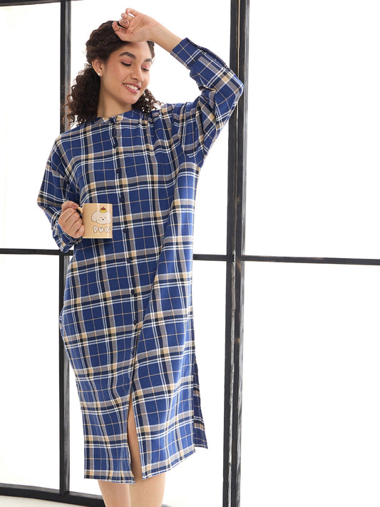 Women's Blue Strong Dress
