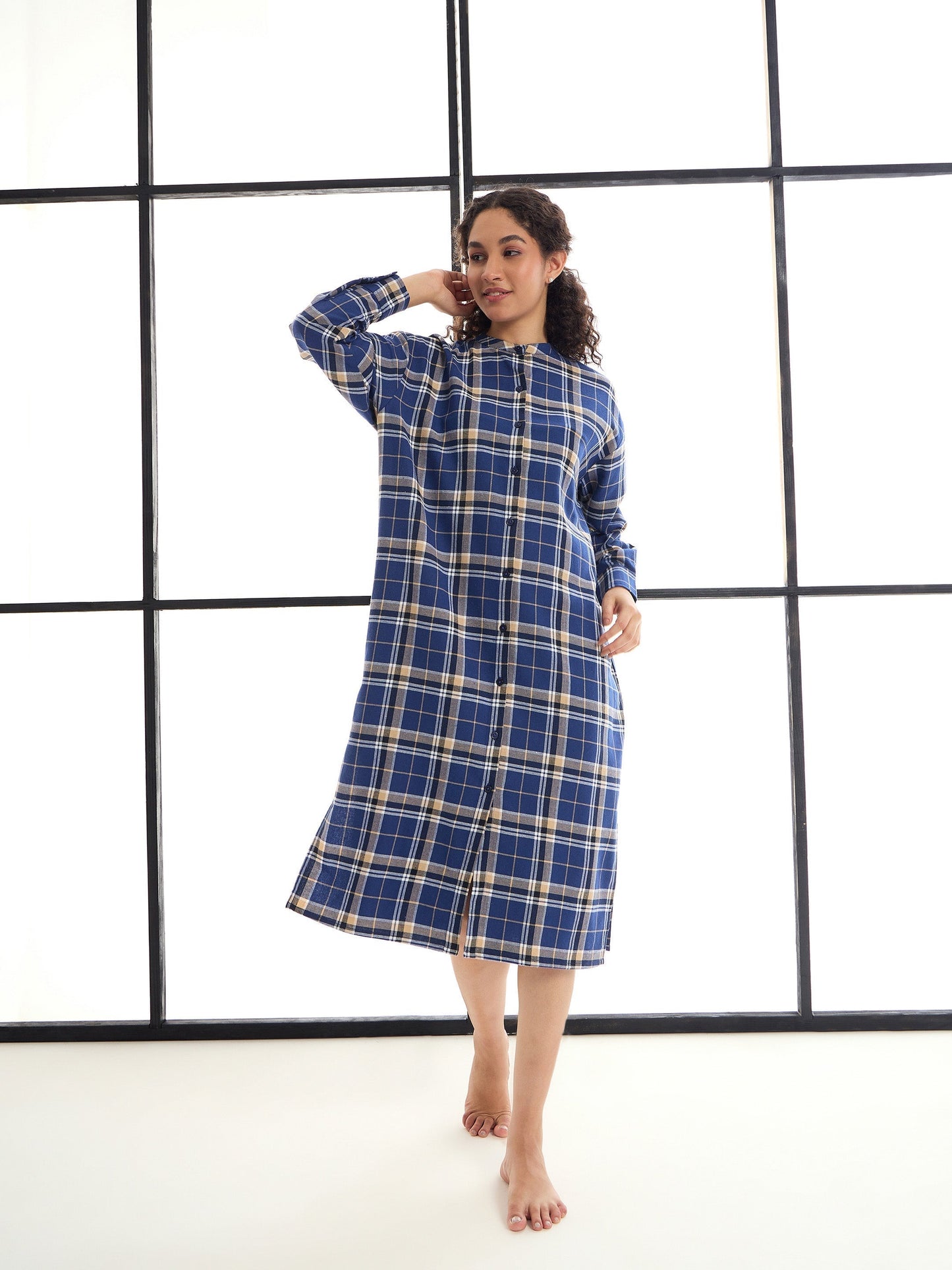 Women's Blue Strong Dress