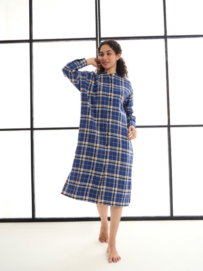 Women's Blue Strong Dress