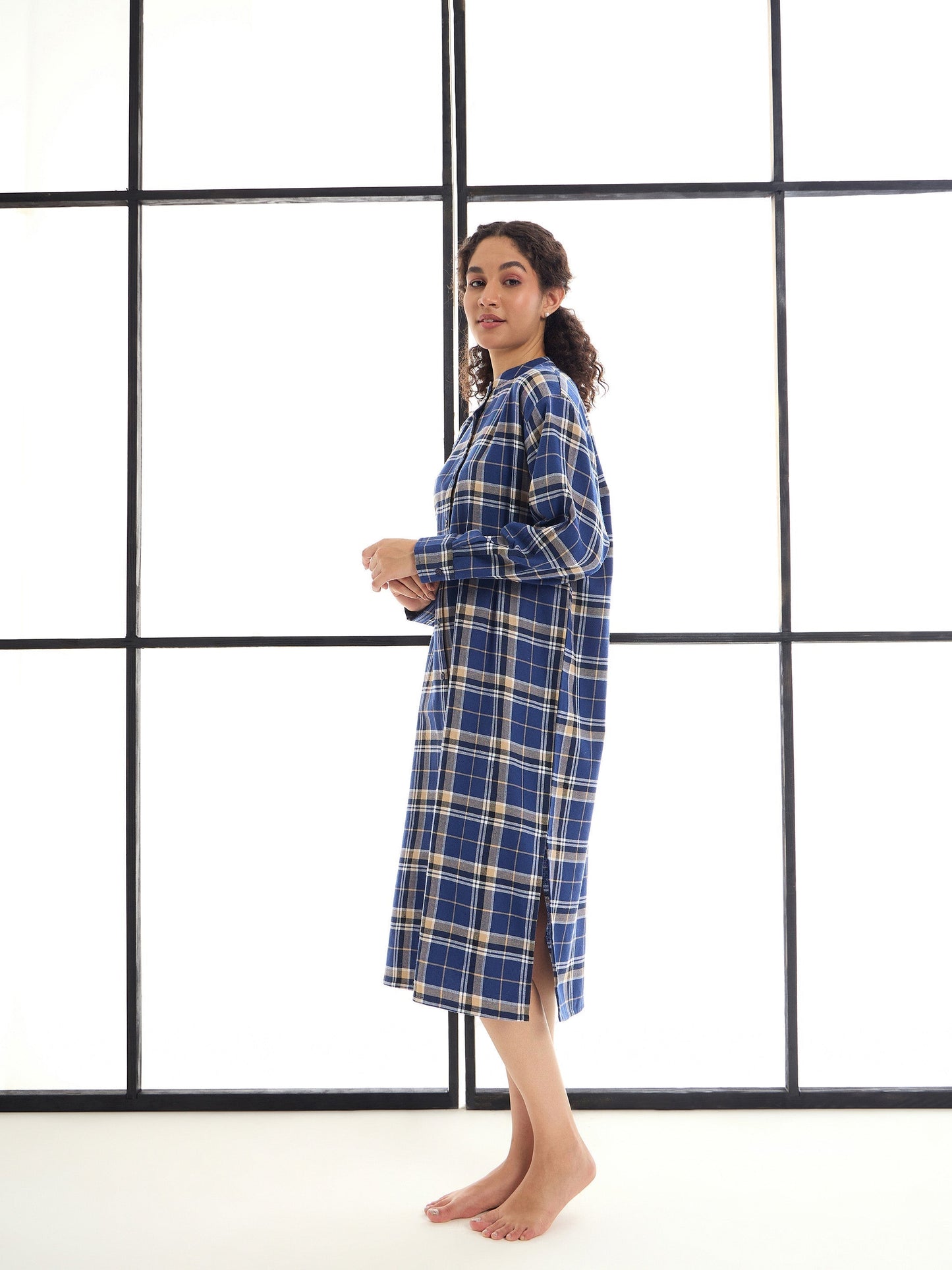 Women's Blue Strong Dress