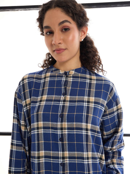 Women's Blue Strong Dress