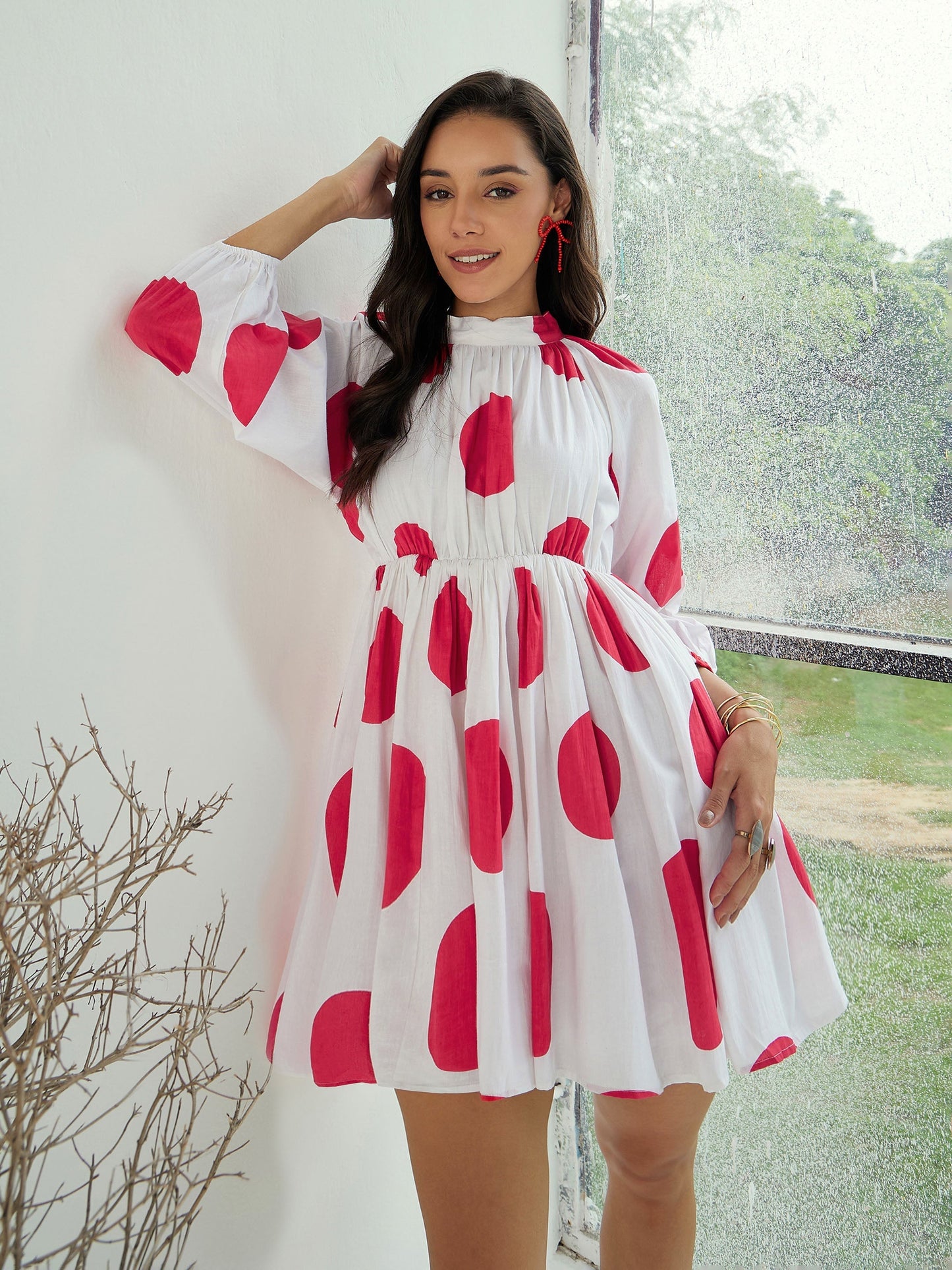 Women's White Strong Dress