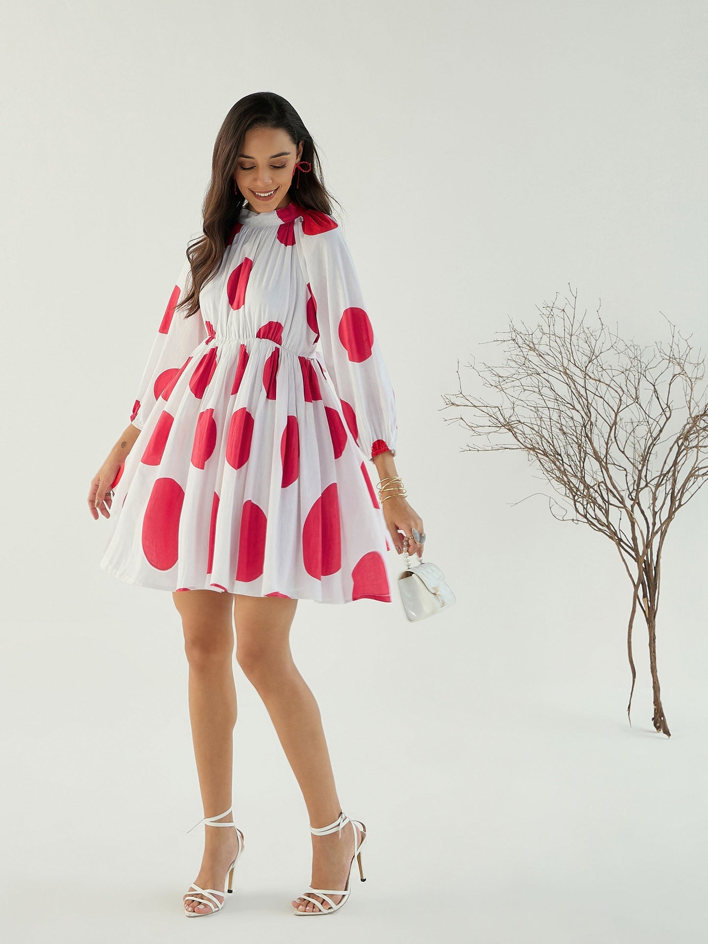 Women's White Strong Dress