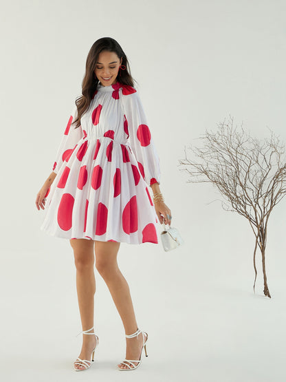 Women's White Strong Dress