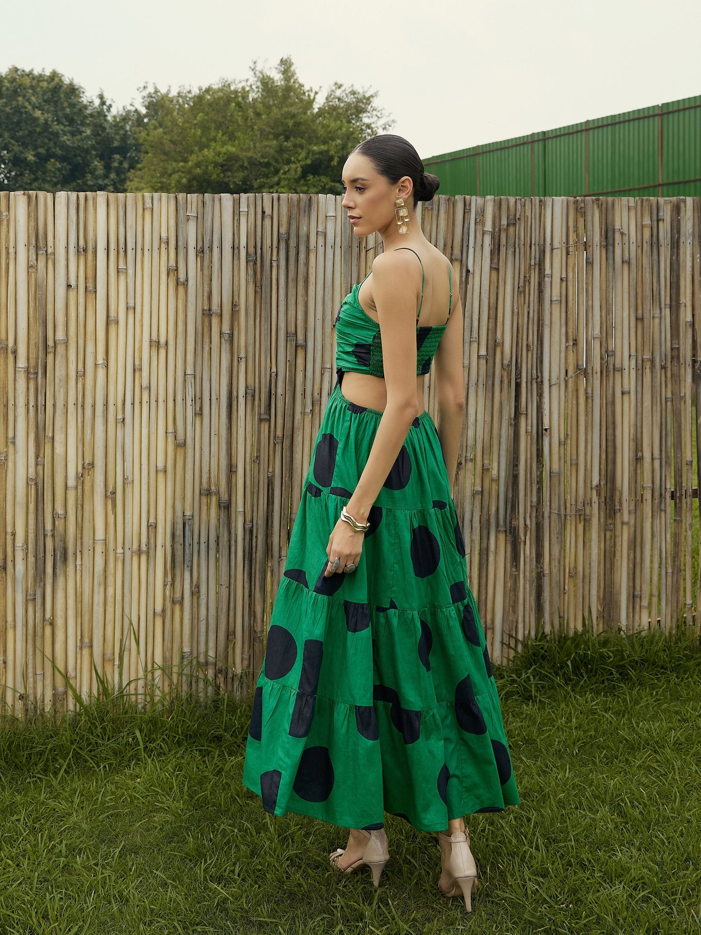 Women's Green Strong Dress
