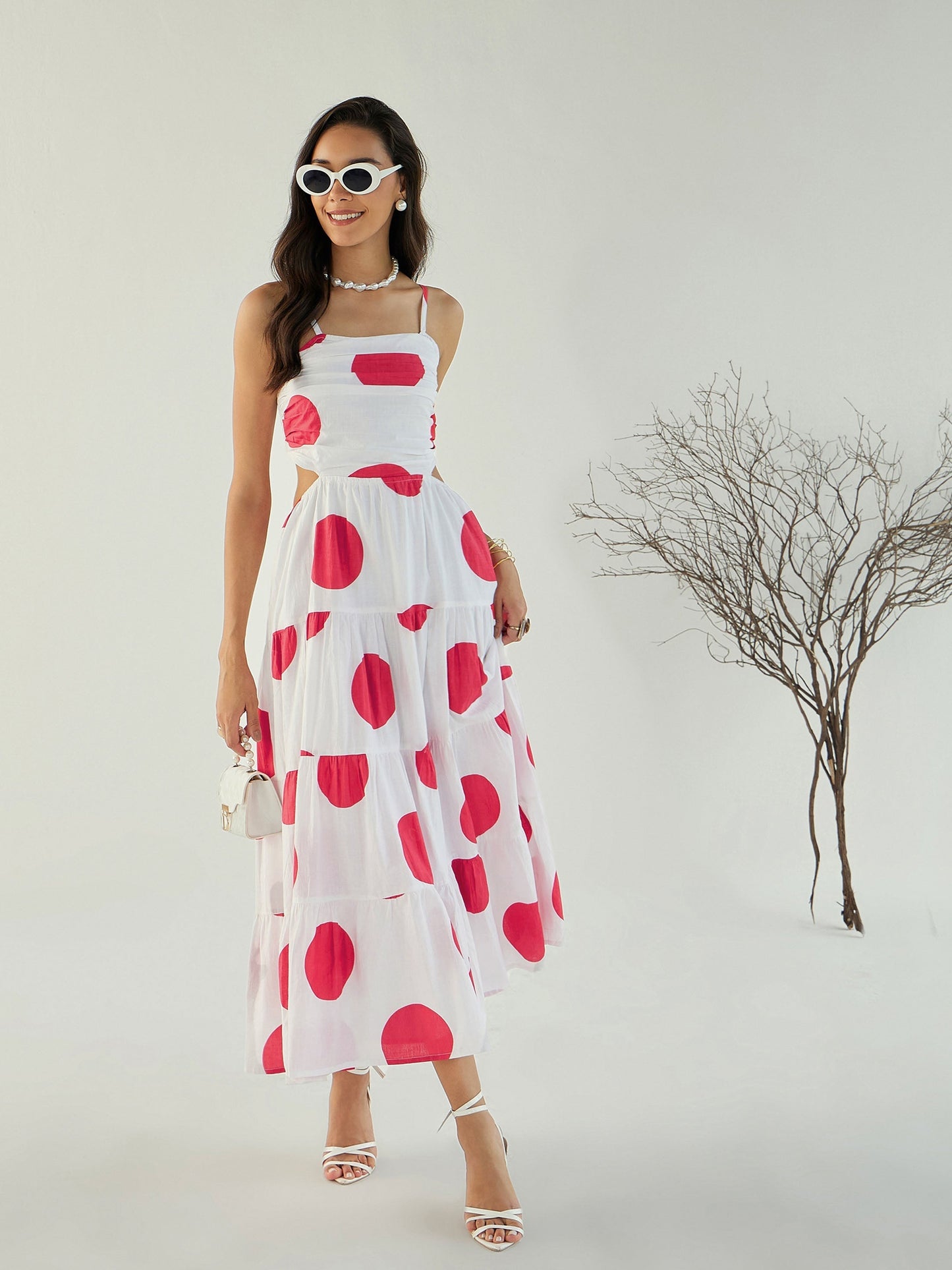 Women's White Strong Dress