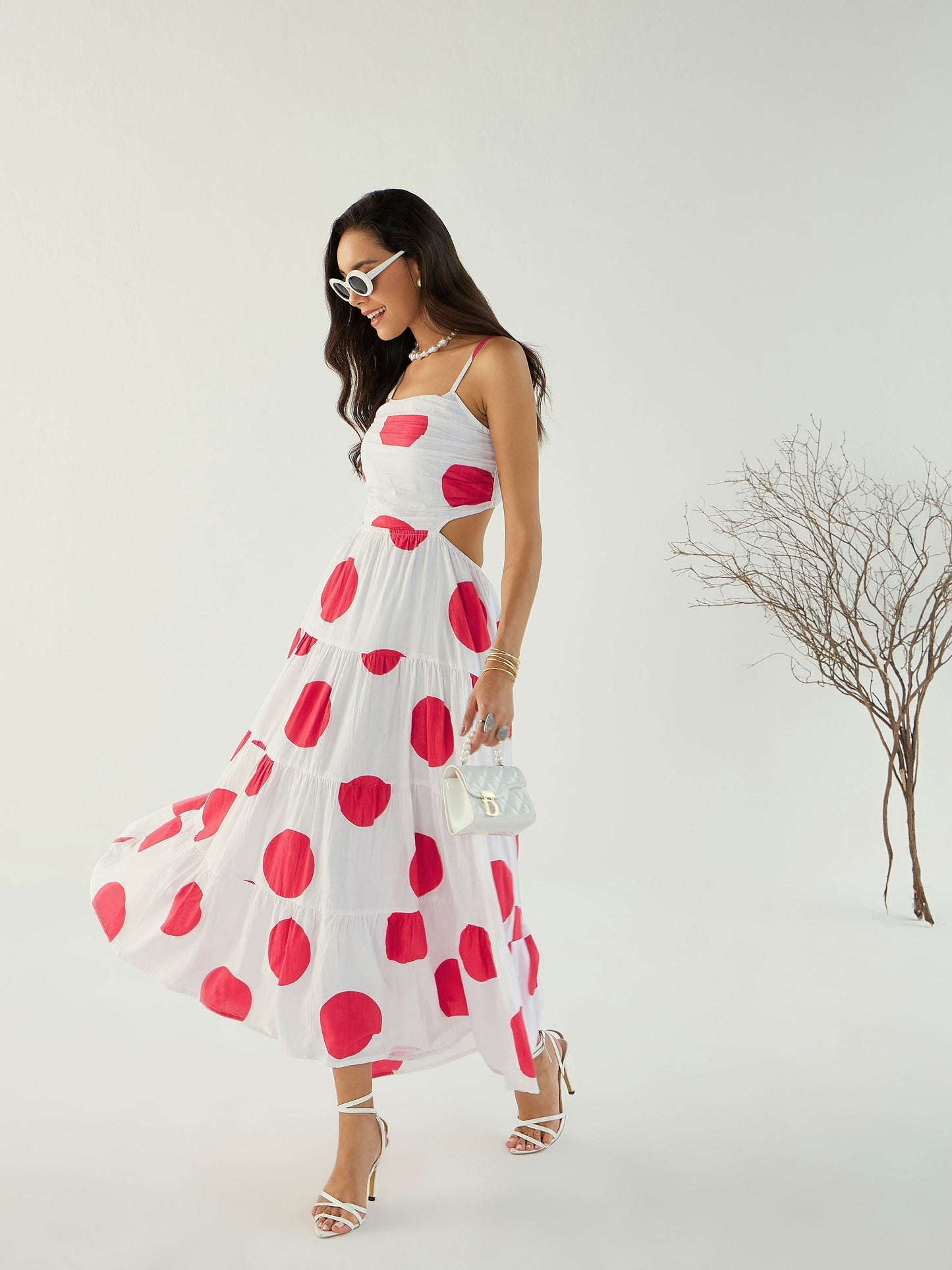 Women's White Strong Dress