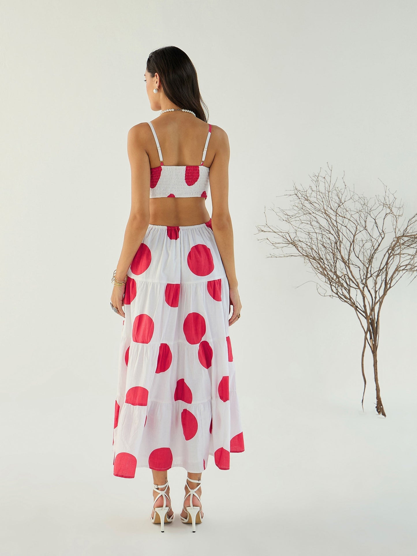 Women's White Strong Dress