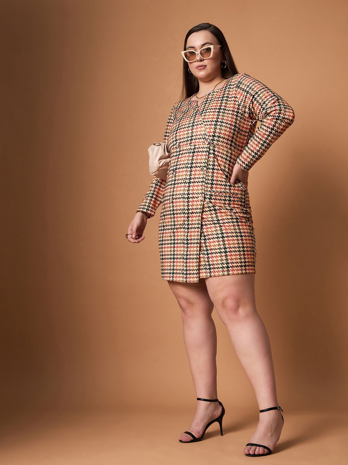Women's Peach Strong Dress