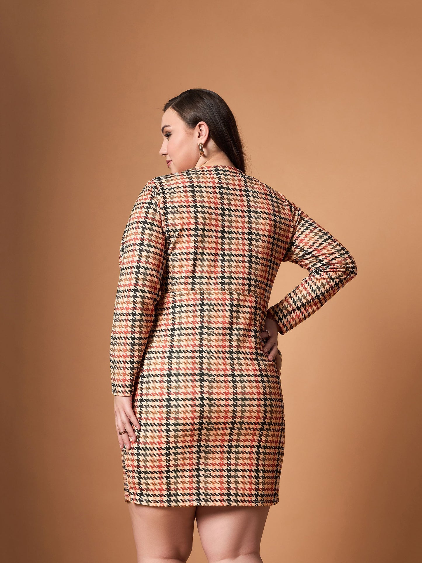 Women's Peach Strong Dress
