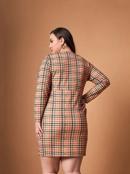 Women's Peach Strong Dress