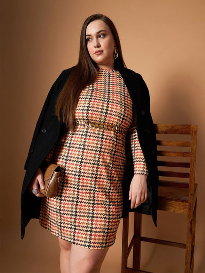 Women's Peach Strong Dress