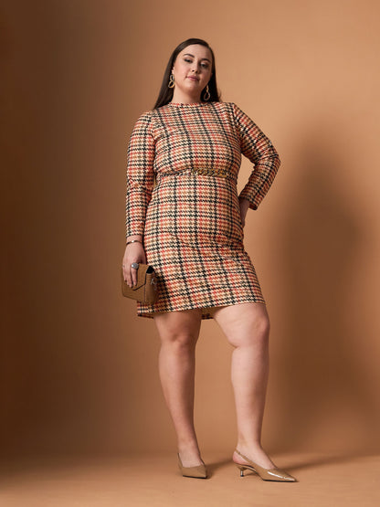 Women's Peach Strong Dress