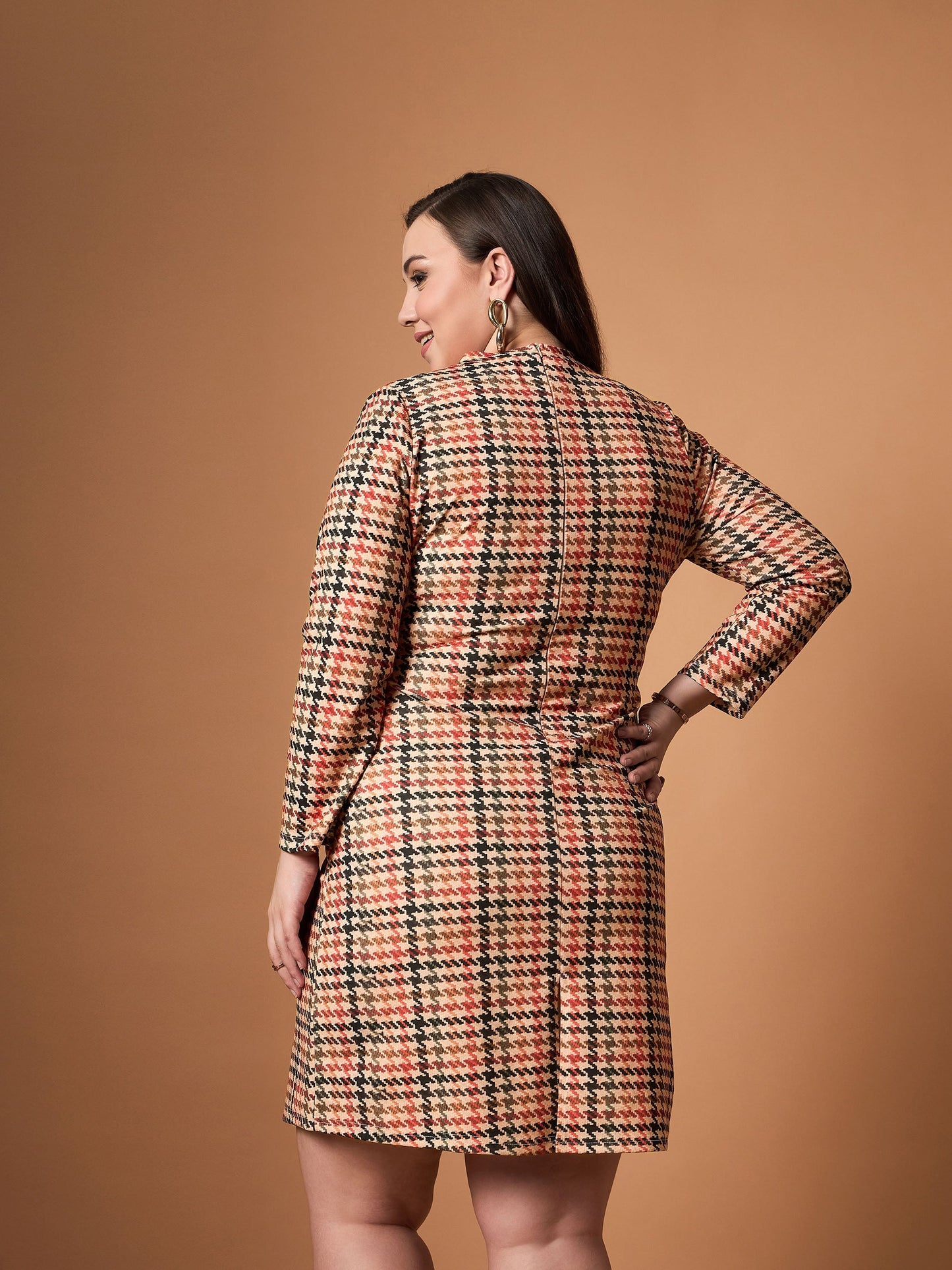 Women's Peach Strong Dress