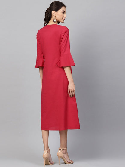 Women's Off White Cage Mock Shrug Dress