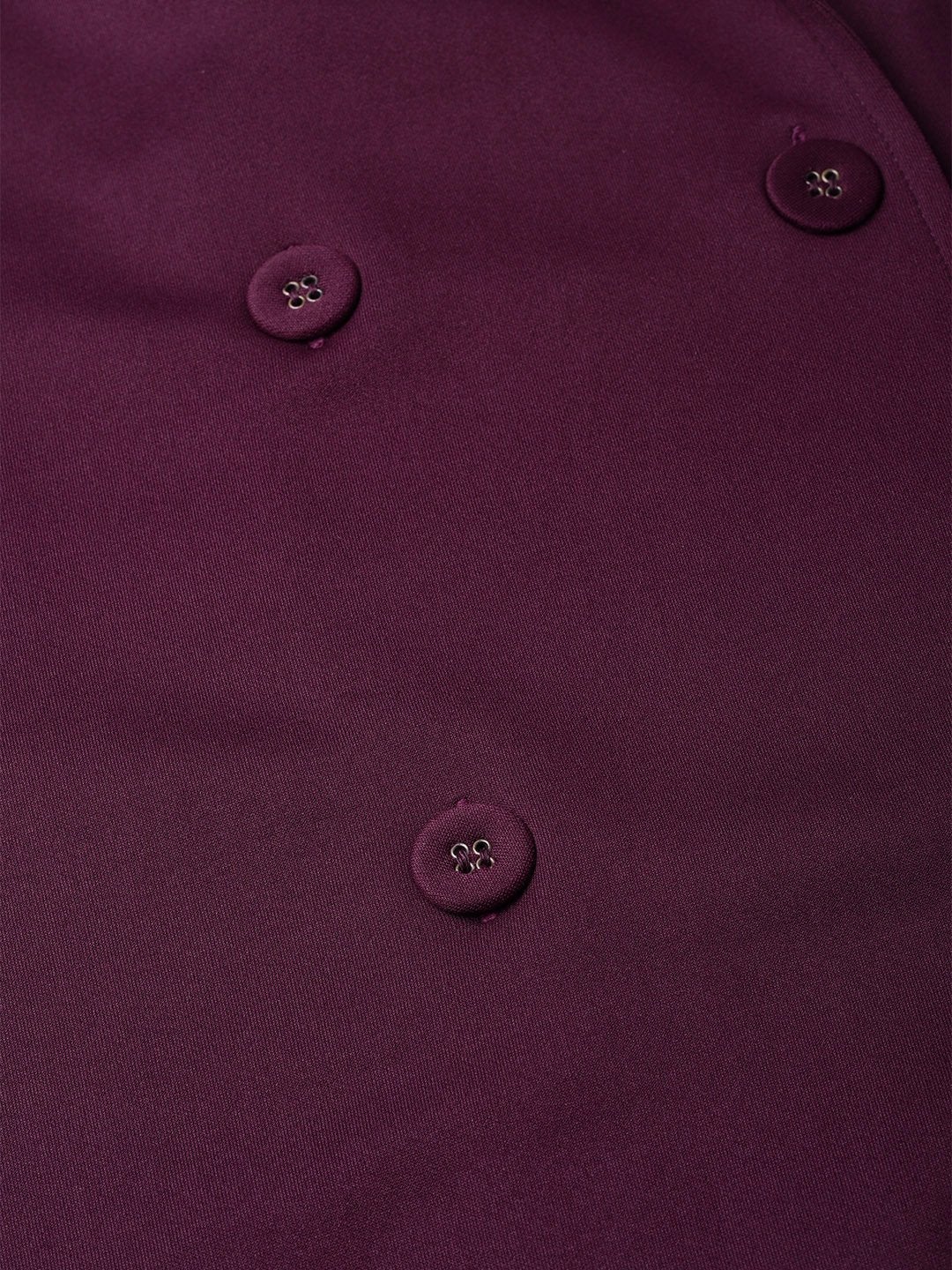 Women's Purple Sleeveless Blazer Dress