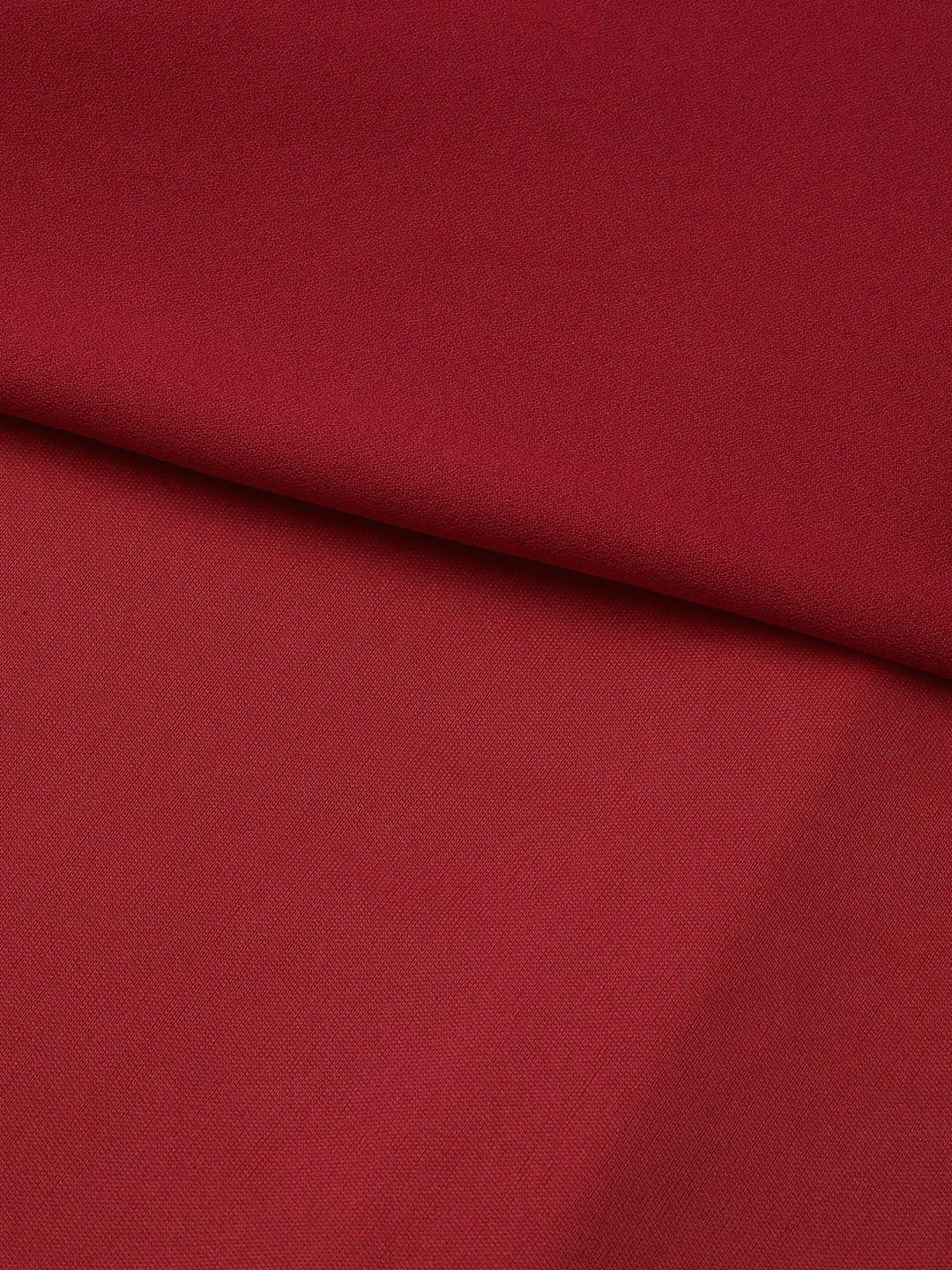 Women's Red Strappy Frill Tiered Maxi