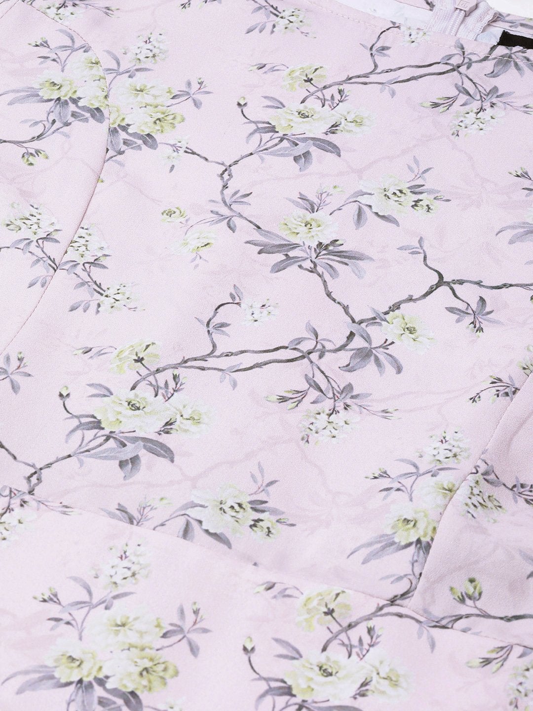 Women's Lilac Floral Tiered Maxi