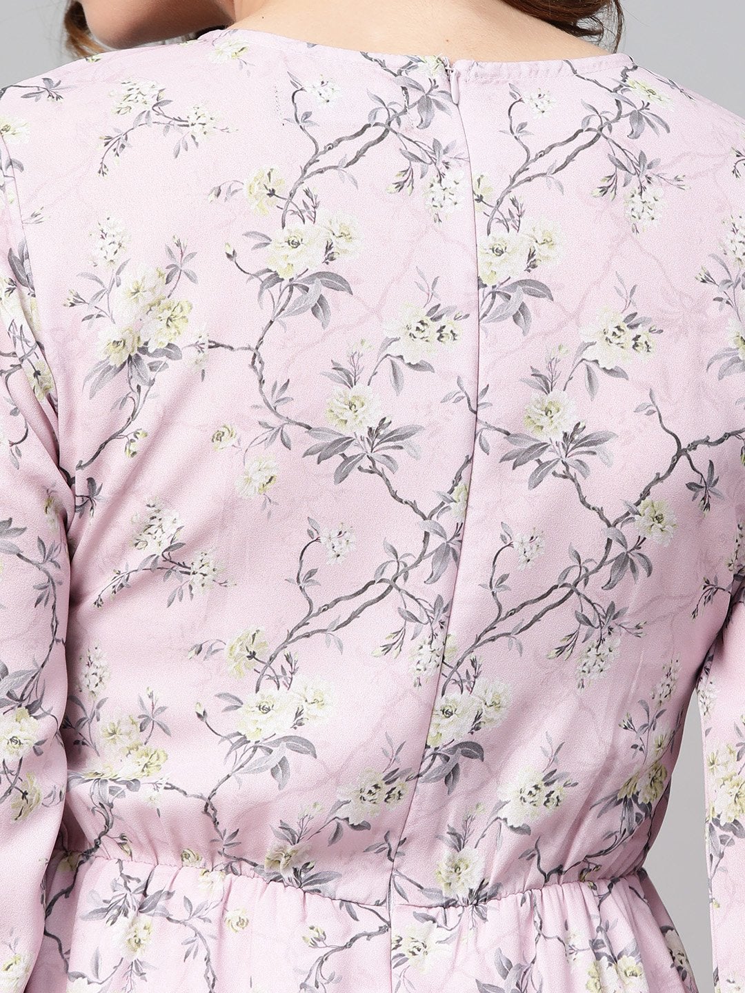 Women's Lilac Floral Tiered Maxi