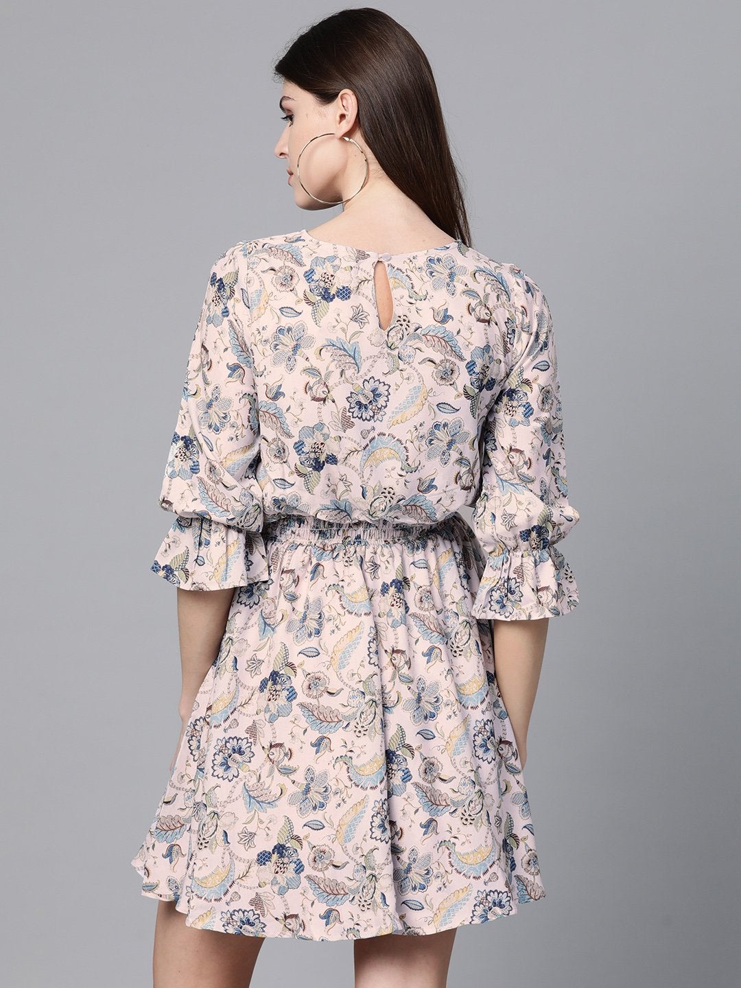 Women's Off White Paisley Skater Dress