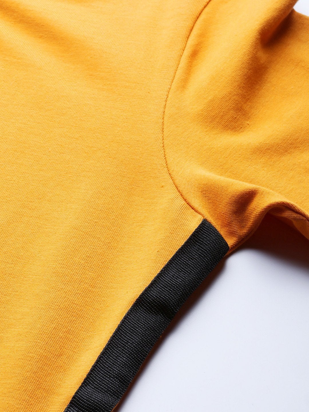 Women's Mustard Side Tape Bodycon Dress
