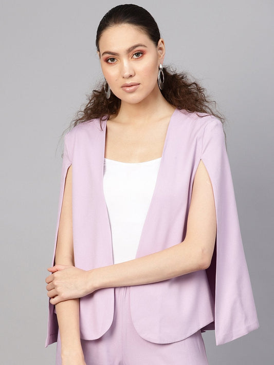 Women's Lavender Cape Jacket