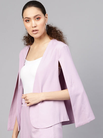 Women's Lavender Cape Jacket