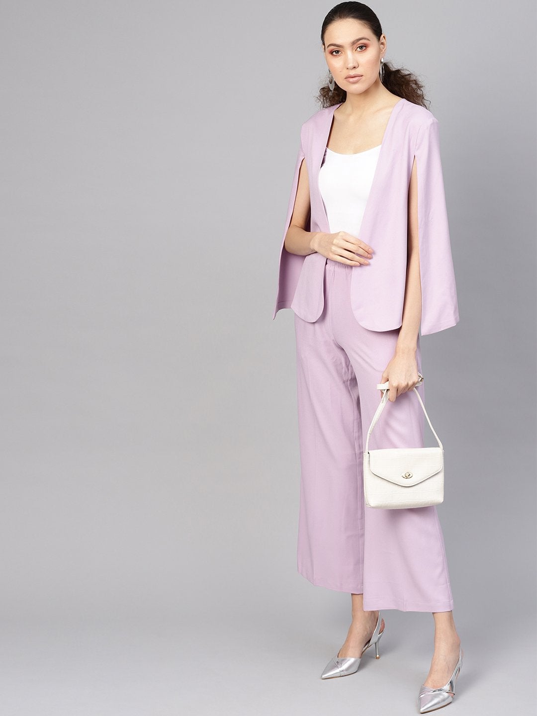 Women's Lavender Cape Jacket