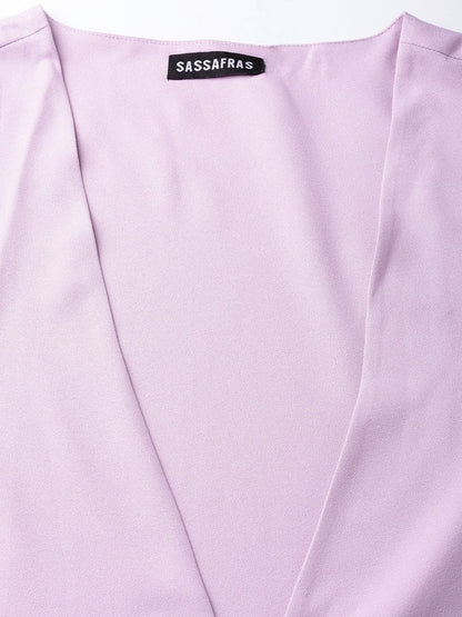 Women's Lavender Cape Jacket