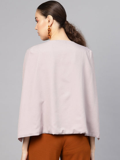 Women's Mauve Cape Jacket